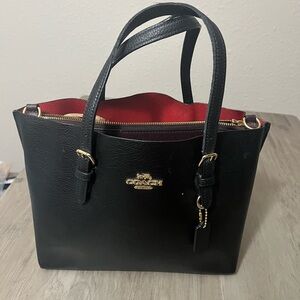 Coach Mollie 25 Leather Tote